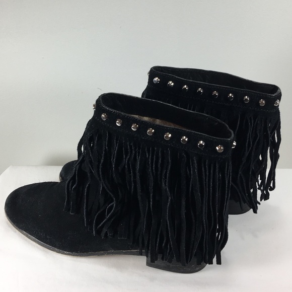 [Michael Kors] | Fringe Suede Boots - Picture 5 of 8